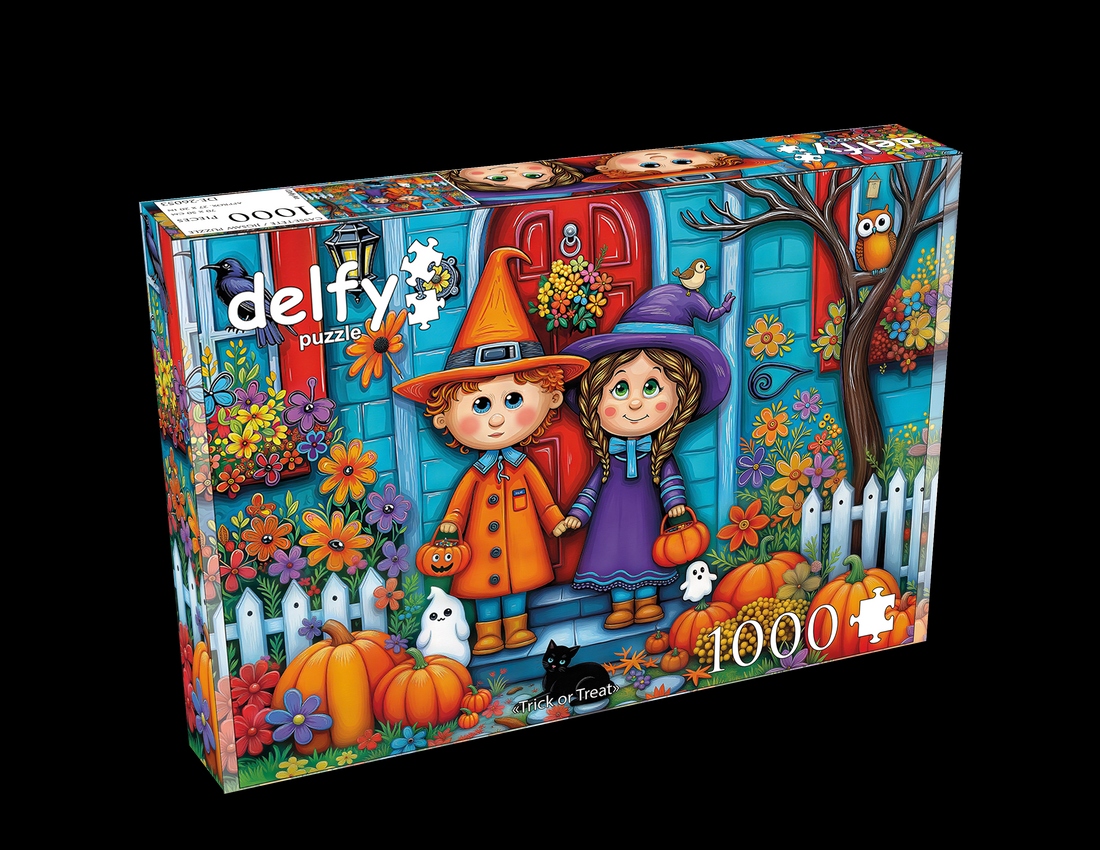 Delfy - Trick or treat, 1000 pieces - 1000 PIÈCES - DELFY