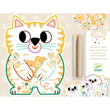 Coloriages a reveler / Animaux Familiers - DESSIN & COLORIAGE - DJECO