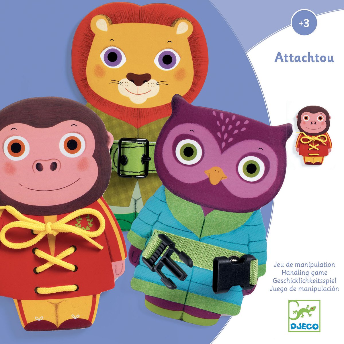 ATTACHTOU - JEUX ÉDUCATIF - DJECO