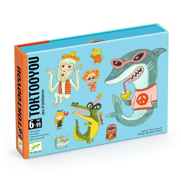 Djeco - Toktooyou ( Multi ) - JEUX DE SOCIÉTÉ ET FAMILLE - DJECO
