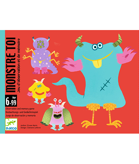DJECO - MONSTRE TOI - JEUX FAMILIAUX ET ENFANTS - DJECO