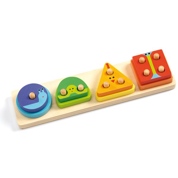 1234 Basic - Jeu d'encastrement - JEUX POUR ENFANTS - DJECO