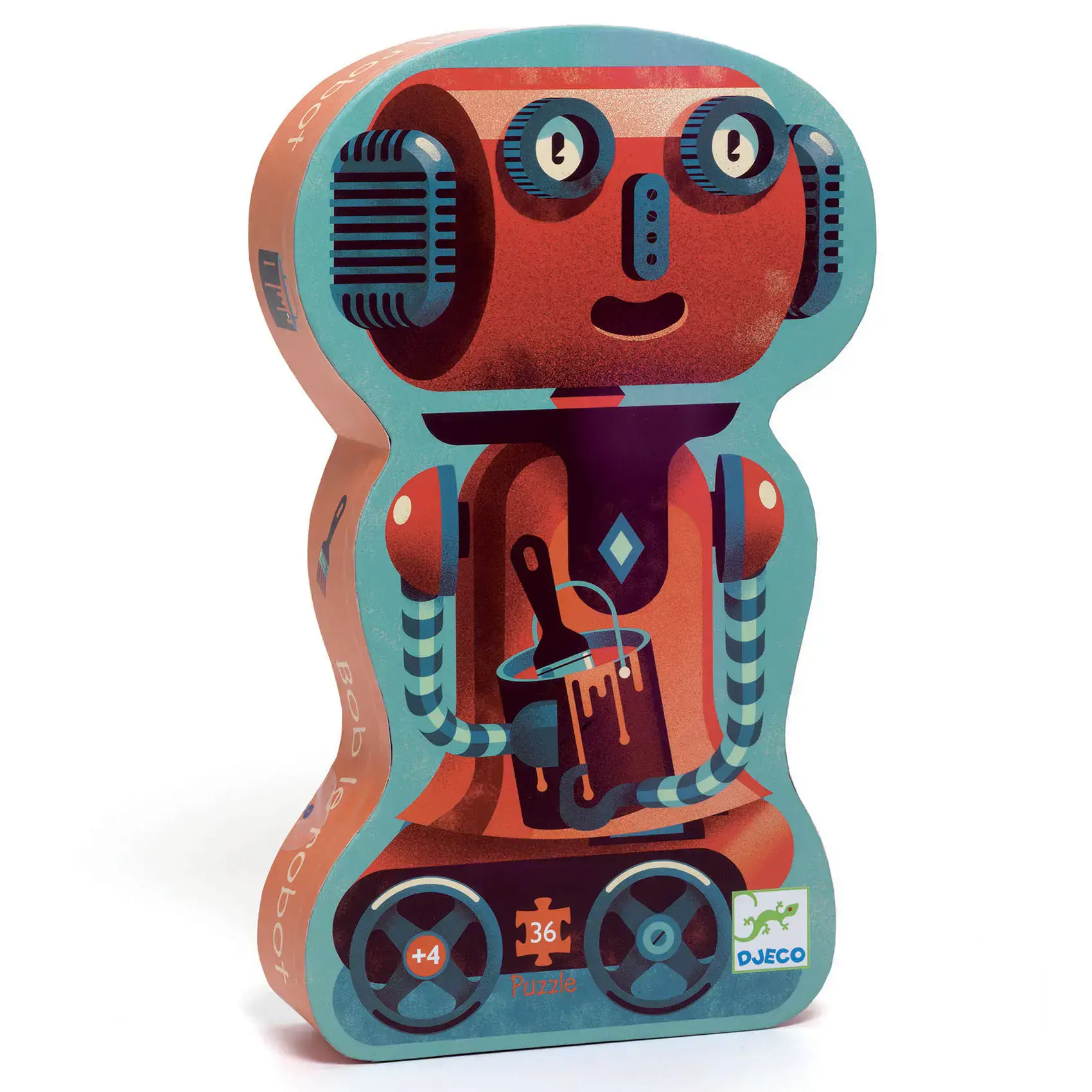 CASSE-TETE 36 BOB LE ROBOT - 36 PIÈCES - DJECO