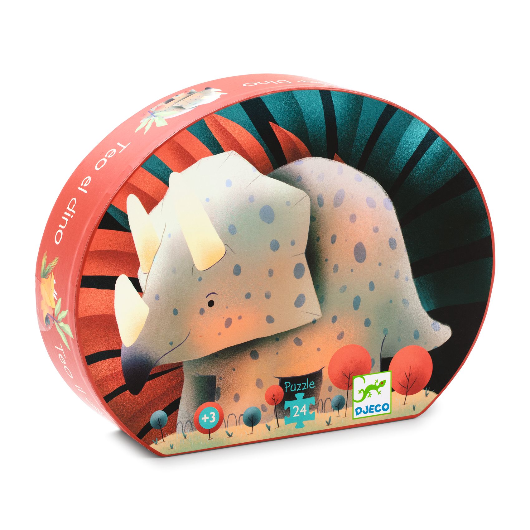 DJECO 24, THEO LE DINO - 24 PIÈCES - DJECO
