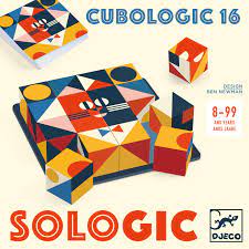 CUBOLOGIC 16 - JEUX DE LOGIQUE & PATIENCE - DJECO
