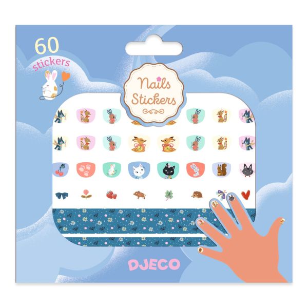 DJECO - COLANTS A ONGLES MINI - PROJET DE BRICOLAGE - DJECO