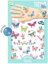 Djeco - Tatouages Papillons de rêve - MAQUILLAGE - DJECO