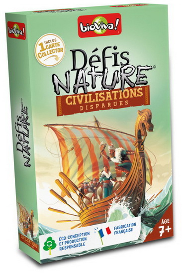 DÉFIS NATURE CIVILISATIONS DISPARUES - JEUX POUR ENFANTS - BIOVIVA