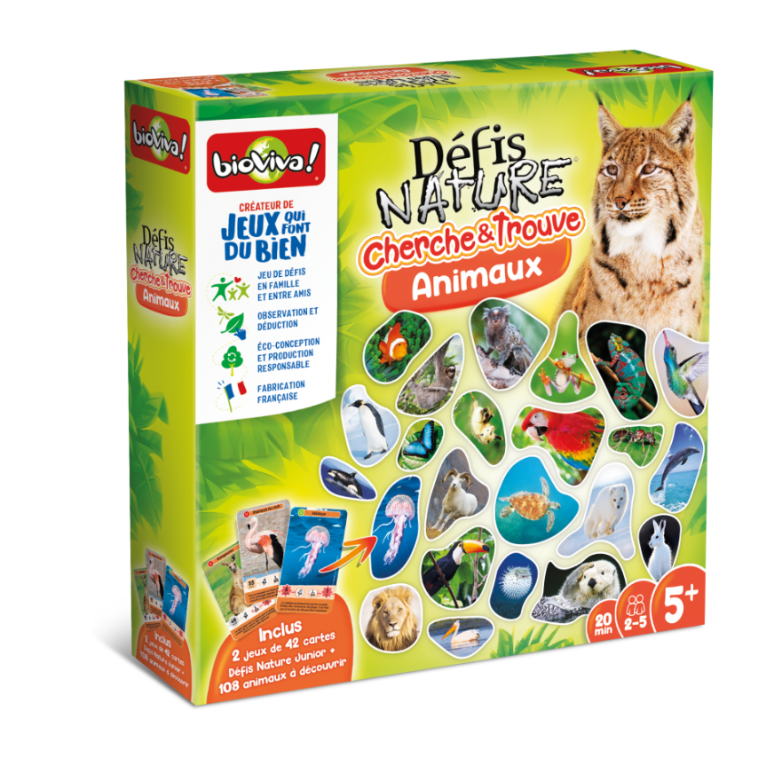 Defis Nature / Cherche et trouve les - JEUX POUR ENFANTS - BIOVIVA