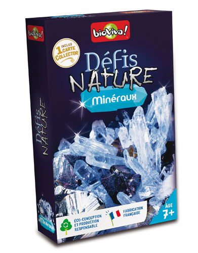 DÉFIS NATURE MINÉRAUX - JEUX POUR ENFANTS - BIOVIVA