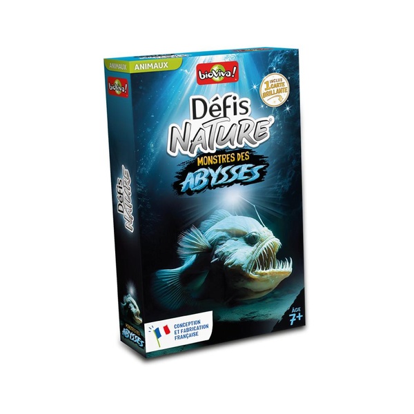 Défis nature - Monstres des abysses - JEUX DE SCIENCE - BIOVIVA