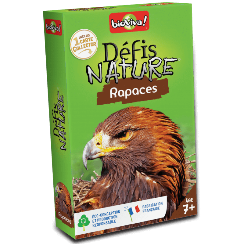 DEFIS NATURE RAPACES - JEUX ÉDUCATIF - BIOVIVA