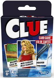 CLUE - JEU DE CARTES CLASSIQUE BIL - JEUX DE CARTES & DE VOYAGE - HASBRO