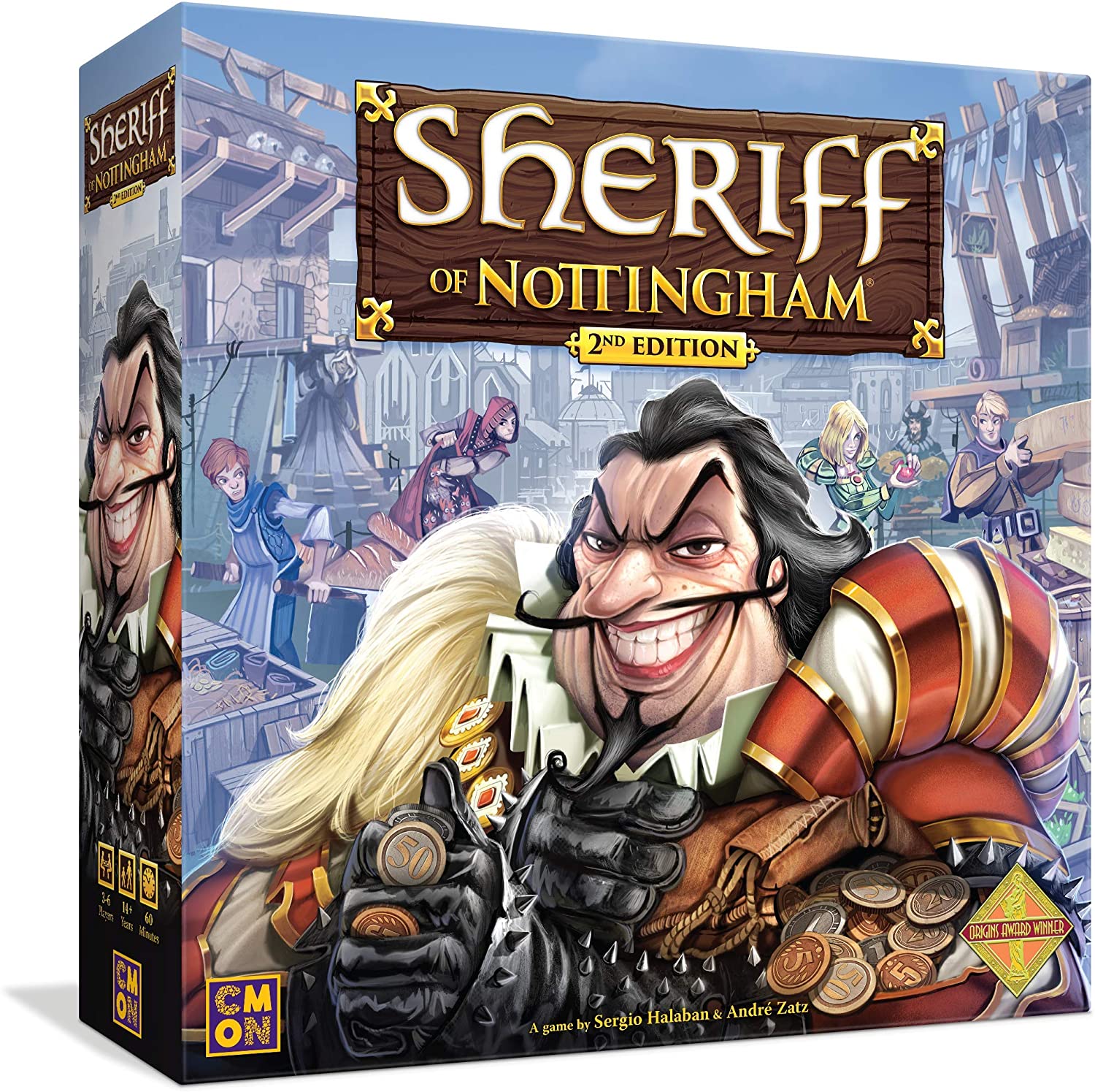 SHERIFF OF NOTTINGHAM (VF) - JEUX DE STRATEGIE & DE TABLE - FUN FORGE ALLSTARS