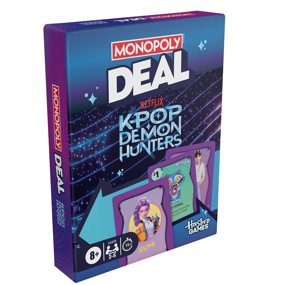 Monopoly Deal K-Pop Demon Hunters - JEUX DE CARTES & DE VOYAGE - HASBRO