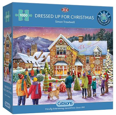 Gibsons - Bien habillé pour Noël, 1000 - 1000 PIÈCES - GIBSONS