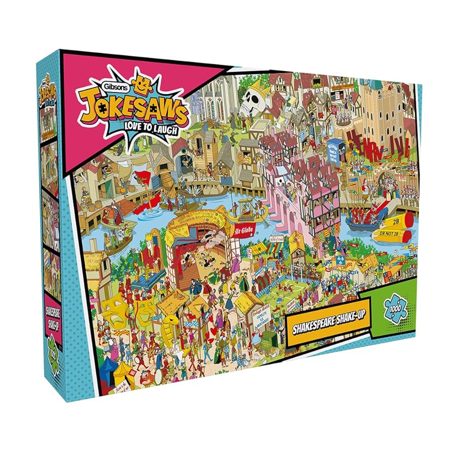 Gibsons - Jokesaws, Shakespeare Skahe-up - 1000 PIÈCES - GIBSONS