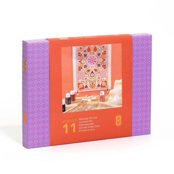 Atelier 11, Peinture sur soie - PROJET DE BRICOLAGE - DJECO