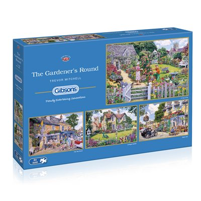Gibsons - The Gardener's Round, 4x500 - 999 PIECES ET MOINS - GIBSONS