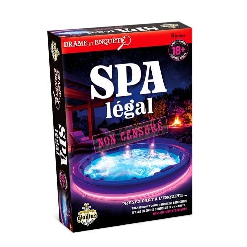 Spa légal - Drame et enquete - JEUX DE PARTY & D'AMBIANCE - GLADIUS