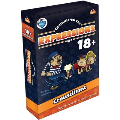 CONNAIS-TU TES EXPRESSIONS CROUSTILLANT - JEUX DE PARTY & D'AMBIANCE - GLADIUS
