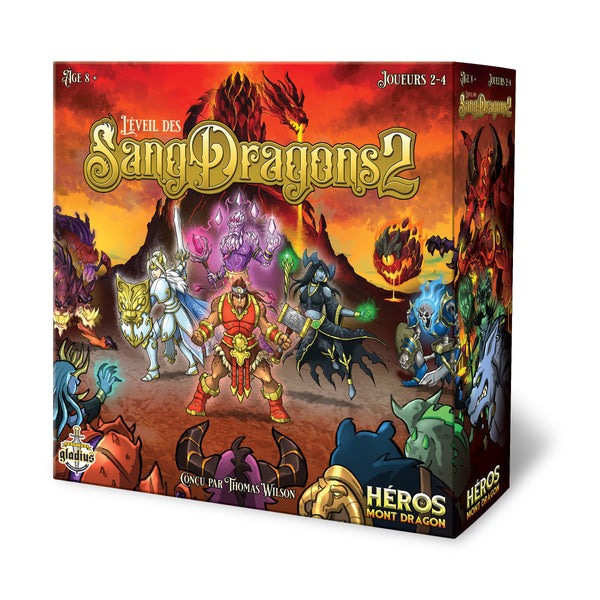 L'Éveil des Sang-Dragons 2 - JEUX DE SOCIÉTÉ ET FAMILLE - WHITE MOUNTAIN