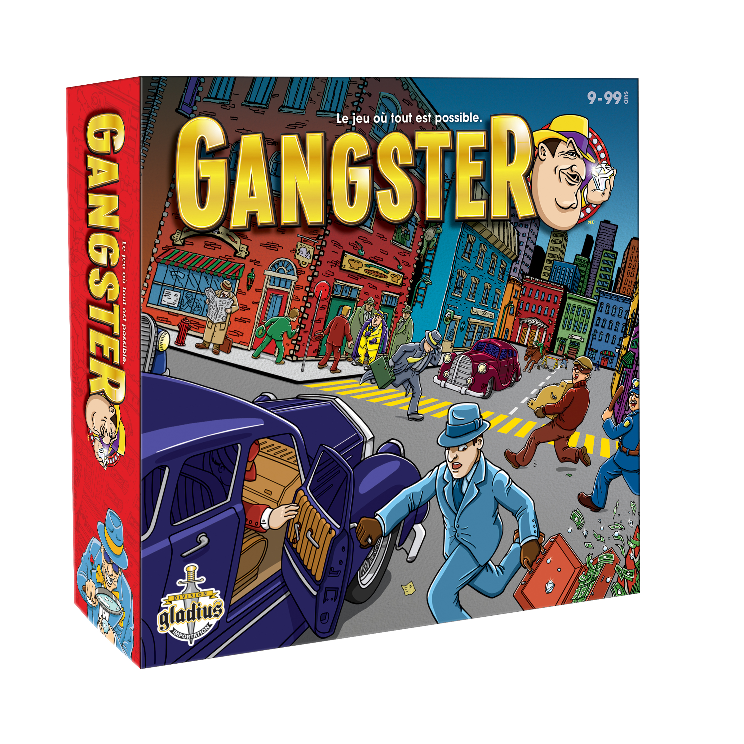 GANGSTER - JEUX DE STRATEGIE & DE TABLE - GLADIUS