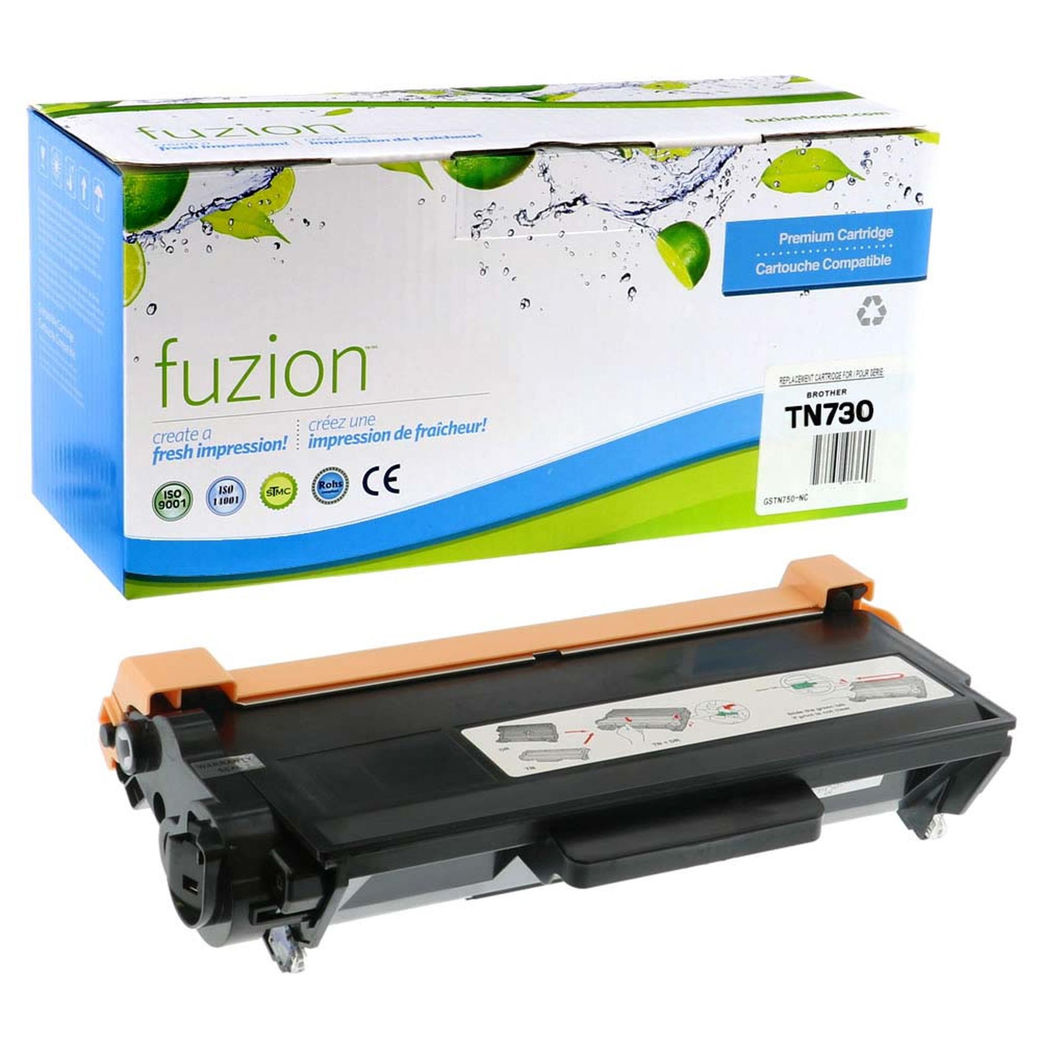 CARTOUCHE COMP. FUZION BROTHER TN730 - INFORMATIQUE - FUZION