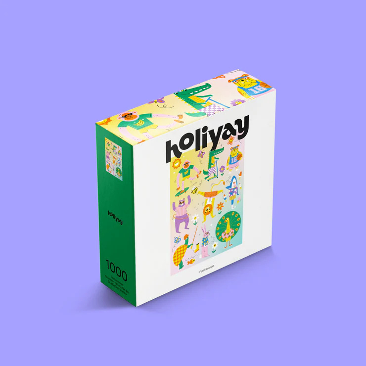Holiyay - Animaux festifs, 1000 pièces - 1000 PIÈCES - Holiyay