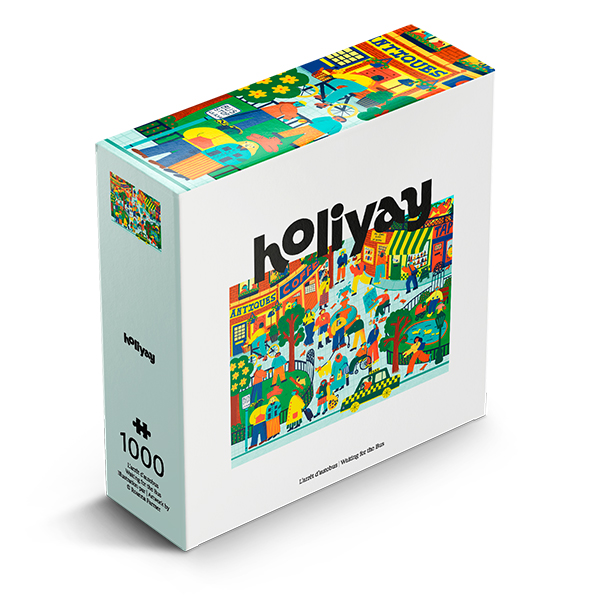 Holiyay - L'arrêt de bus, 1000 PIÈCES - 1000 PIÈCES - Holiyay