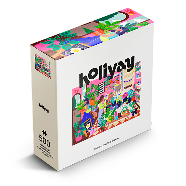 Holiyay - Plantes et fleurs, 500 pieces - 999 PIECES ET MOINS - Holiyay