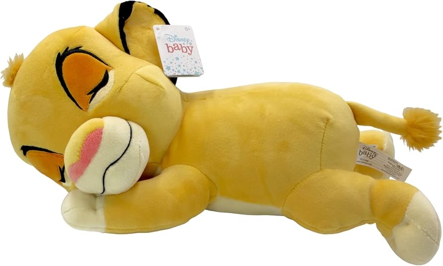 DISNEY SLEEPING BABY - SIMBA - PELUCHE - IMPORTS DRAGON