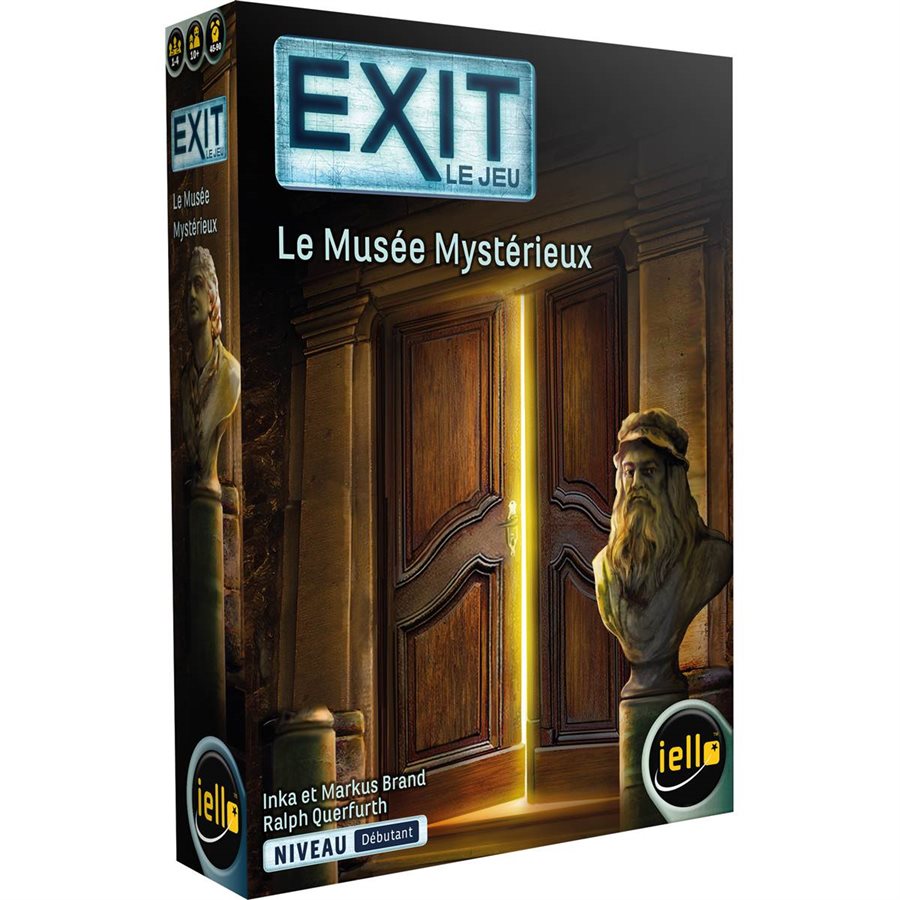 EXIT LE MUSÉE MYSTÉRIEUX - JEUX DE PARTY & D'AMBIANCE - IELLO