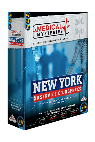 Medical Mysteries - New-York urgence - JEUX DE SOCIÉTÉ ET FAMILLE - IELLO
