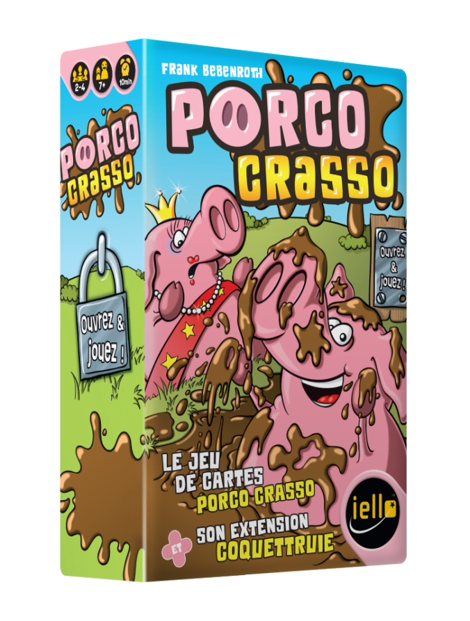 PORCO CRASSO ( FR ) - JEUX DE CARTES & DE VOYAGE - IELLO