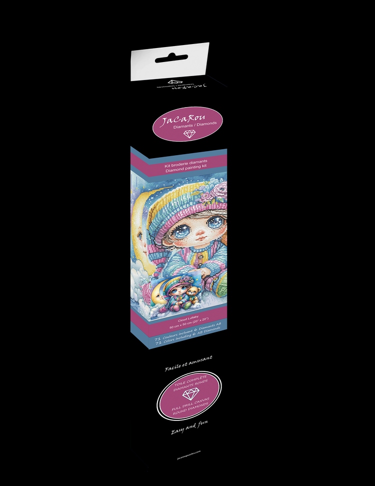 Broderie Diamant - Cloud Lullaby - PROJET DE BRICOLAGE - JACAROU