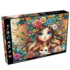 Jacarou - Blossom Companions, 1000 pcs - 1000 PIÈCES - JACAROU