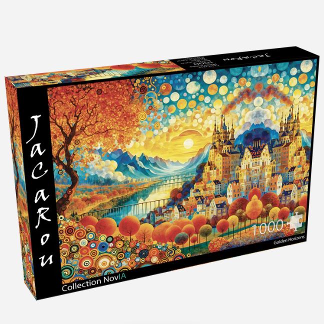 Jacarou - Golden Horizons, 1000 pcs - 1000 PIÈCES - JACAROU