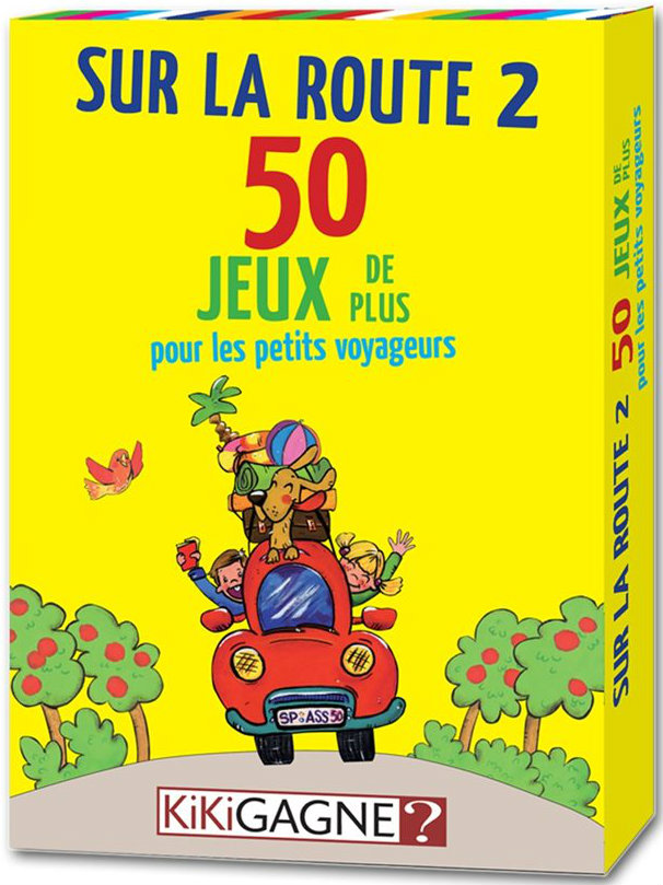 SUR LA ROUTE 2 - JEUX DE CARTES & DE VOYAGE - KIKIGAGNE?