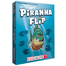 Piranha Flip ( Fr-En ) - JEUX DE CARTES & DE VOYAGE - KIKIGAGNE?