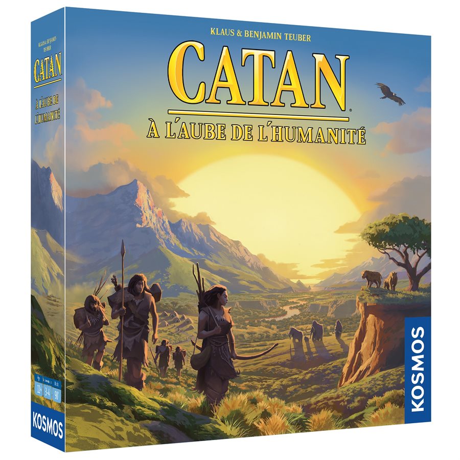 CATAN - A L'AUBE DE L'HUMANITE - JEUX DE STRATEGIE & DE TABLE - KOSMOS