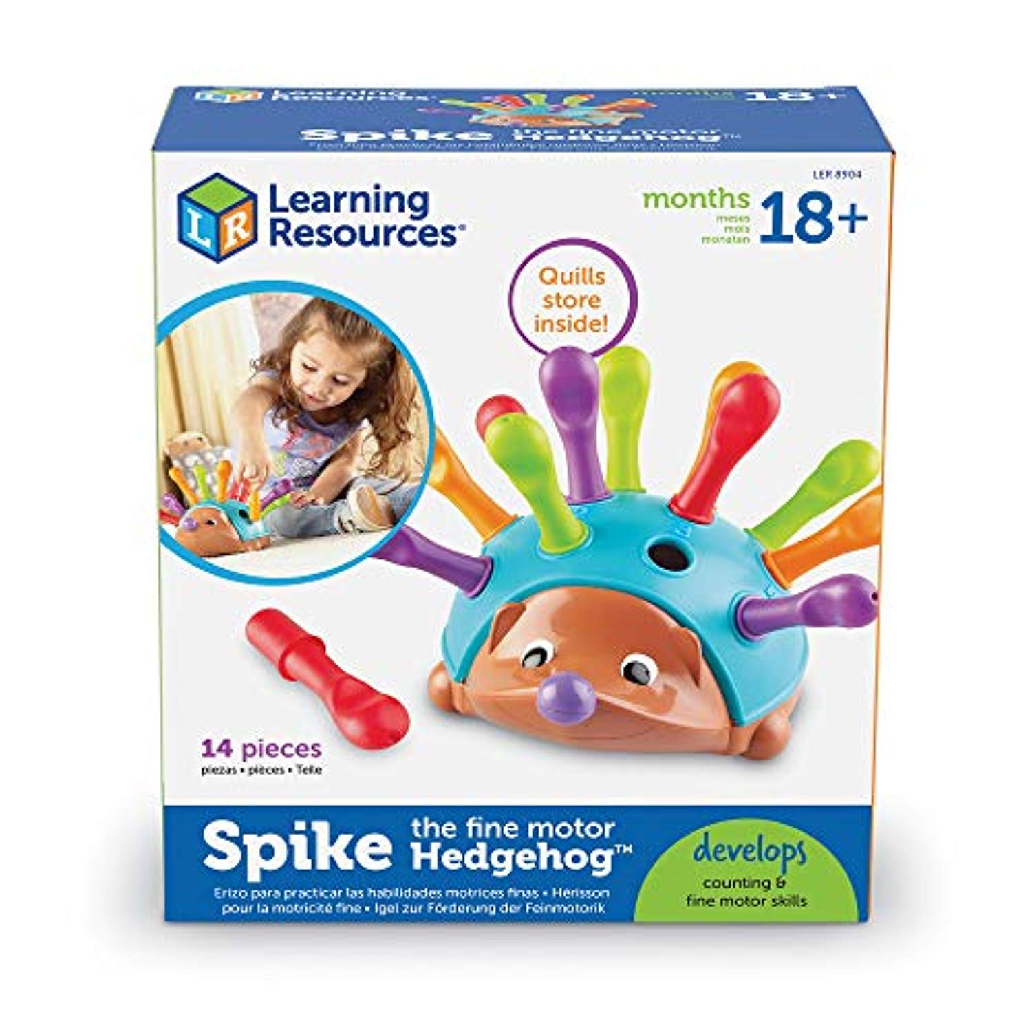 HÉRISSON SPIKE POUR LA MOTRICITÉ - MOTRICITÉ FINE - LEARNING RESOURCES