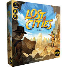LOST CITIES LE DUEL - JEUX DE STRATEGIE & DE TABLE - IELLO