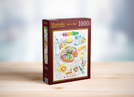 Magnolia - King cake, 1000 pièces - 1000 PIÈCES - MAGNOLIA