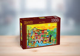 Magnolia - Houses in the forest, 1000 pc - 1000 PIÈCES - MAGNOLIA