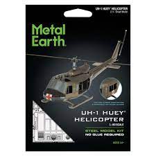 Metal earth - UH-1 Huey Helicopter - PROJET DE BRICOLAGE - Metal Earth