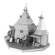 METAL EARTH HP RUBEUS HAGRID HUT - CONSTRUCTION - Metal Earth