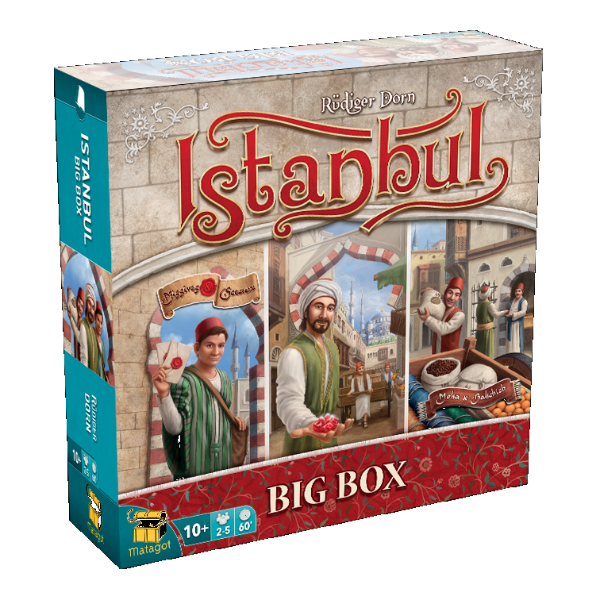 Istanbul Big Box ( FR ) - JEUX DE SOCIÉTÉ ET FAMILLE - MATAGOT
