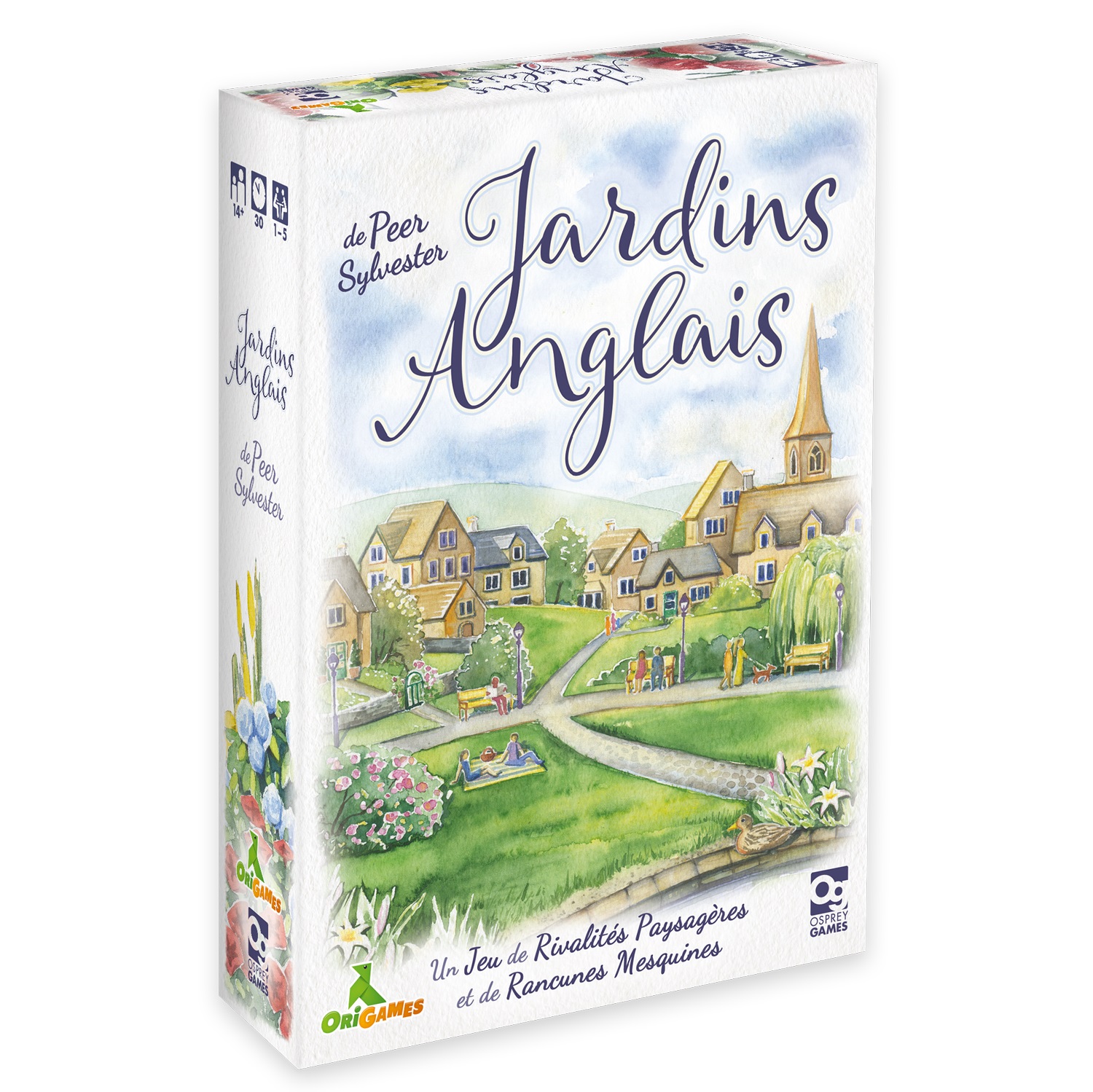 JARDINS ANGLAIS - JEUX DE CARTES & DE VOYAGE - ORIGAMES