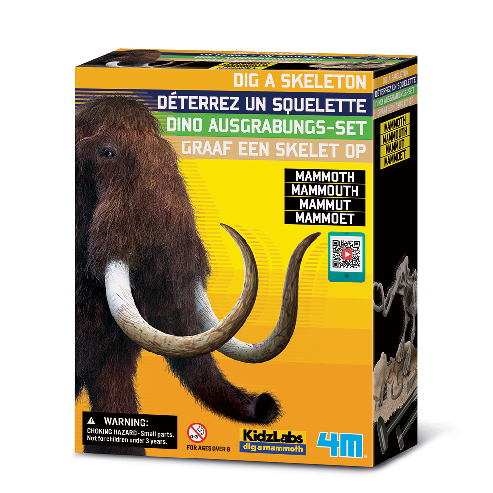 Déterrez un squelette - Mammouth - JEUX DE SCIENCE - HAMA